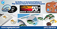 An Outline on Customized Options in Vinyl Stickers Used For Promotional Purposes
