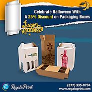 Celebrate Halloween with A 25% Discount on Packaging