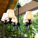 Electric Chandelier- Garden Oasis-Outdoor Living-Outdoor Lighting-Decorative Lighting