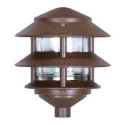 Nuvo 77/323 Two Louver Hood Pathway Light