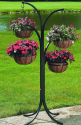 4-Arm Tree with Hanging Baskets- Cobraco-Outdoor Living-Outdoor Decor-Planters