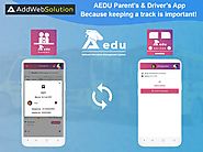 AEDU Parent’s & Driver’s App - Because Keeping a Track is Important! | AddWeb Solution