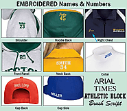 Custom Names & Numbers Embroidered or Imprinted