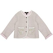 Quilted Jacket for Baby Girls | Designer Collection for Autumn Winter – Velveteen