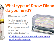 Best Straw Dispensers for the Counter - Glass, Acrylic or Retro?
