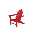 Recycled Sea Breeze Outdoor Patio Adirondack Chair - Candy Apple Red- Eco-Friendly