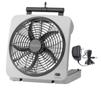 10" Portable Fan, Can Use Batteries or Adapter