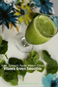 Two Green Smoothie Recipes using Kale and Spinach