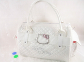 White Hello Kitty Handbag Tote Shoulder Purse 2014