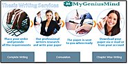 Thesis Writing Services