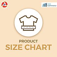 nopCommerce Product Size Chart Plugin