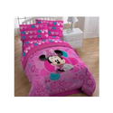 Disney's Minnie Mouse Full Comforter & Sheet Set (5 Piece Bedding)