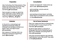 Is homework necessary/valuable? Tips and best practices for meaningful and motivating homework #ELTchat Summary 12/12...