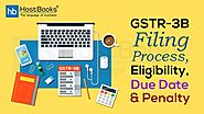 GSTR-3B Filing Process, Eligibility, Due Date & Penalty | HostBooks