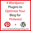 4 Wordpress plugins to optimize your blog for pinterest