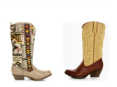 Giddy Up! Giddy Up! Check Out These Retro Cowboy Boots (Fringe, Print & More) | StyleBlazer