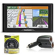 Garmin Drive 60LMT GPS Navigator (US Only) Charger + Friction Mount Bundle includes Garmin Drive 60LMT, UGC-102-BL Du...