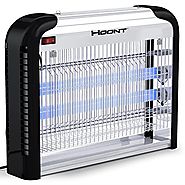 Hoont Powerful Electronic Indoor Bug Zapper – 20 Watts, Covers 6,000 Sq. Ft. / Fly Killer, Insect Killer, Mosquito Ki...