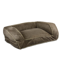 Snoozer Contemporary Pet Sofa, Large, Coffee/Peat