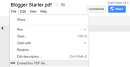 Package Posts Into PDF Files And Share On Document Sites
