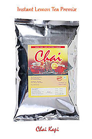 Instant Premix Lemon Tea Powder Manufacturer And Supplier | Chaik