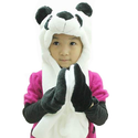 Hee Fly Plush Animal Winter Hats with Paws Type Panda