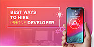 Hire iPhone Developer : Experts iOS App Developer in India