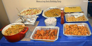 Divya's culinary journey: My Son's Birthday Party Menu- Indian Party Menu Ideas