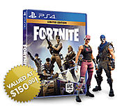 Get Limited Edition Fortnite Xbox/PS4/PC Game USA only!