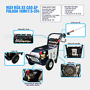 Máy rửa xe cao áp Palada 18M17.5 -3T4