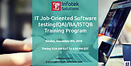 IT Job-Oriented Software testing(QA)/BA/ISTQB Training Program