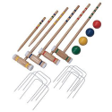 East Point Sports Croquet Set - 4 Player - Fitness & Sports - Outdoor Games - Croquet