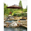 Garden Oasis 10 Ft. Round Offset Umbrella* - Outdoor Living - Patio Furniture - Patio Umbrellas & Bases