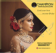Best Bridal Makeup in Udaipur Champion Salon & Spa