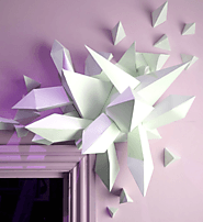 3D Paper Spikes - Polly Playford