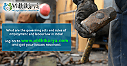 Employment and Labour Laws @ Vidhikarya