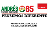 Andres Garcia Zuccardi en Achí, Sur de Bolívar