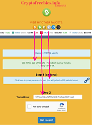 Testeando Criptomonedas - Como ganar 12.000 satoshis 30 minutos con Criptofreebies faucet BCH