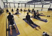 Athletes using meditation to improve performance
