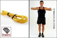 #1 Yellow (1/4" x 41") - 2-15 lbs - Pull up Band,Exercise, Strength and Resistance Bands. Powerlifting Equipment for ...