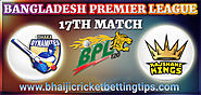 Dhaka Dynamites vs Rajshahi Kings, 17th Match - BPL Betting 2019