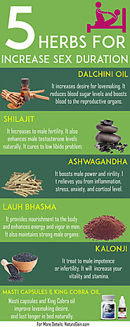 Natural Remedy for Men to Increase Sex Duration, Last Longer in Bed