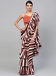 Designer party wear sarees online shopping