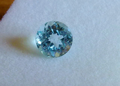 1.50ct natural sky blue Topaz round brilliant cut loose gemstone