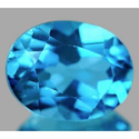 2.31 ct Natural Swiss blue Topaz oval cut loose gemstone for sale