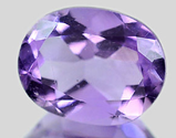 1.83 Ct. Oval Natural Purple Amethyst Gemstone