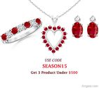 Color her Red: Impressive Sales on Ruby Jewelry