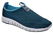 Adi Men & Women Breathable Mesh Running Sport Tennis Outdoor Shoes,Beach Aqua,Athletic,Exercise,Slip Wave for Men Blu...