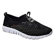 Fenda Men's Breathable Running shoes,Walk,Beach Aqua,Outdoor,Water,Rainy,Exercise,Drive,Athletic Sneakers EU43 black