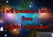 I'll translate a text from english to romanian for $5 : soferauto - Findeavor